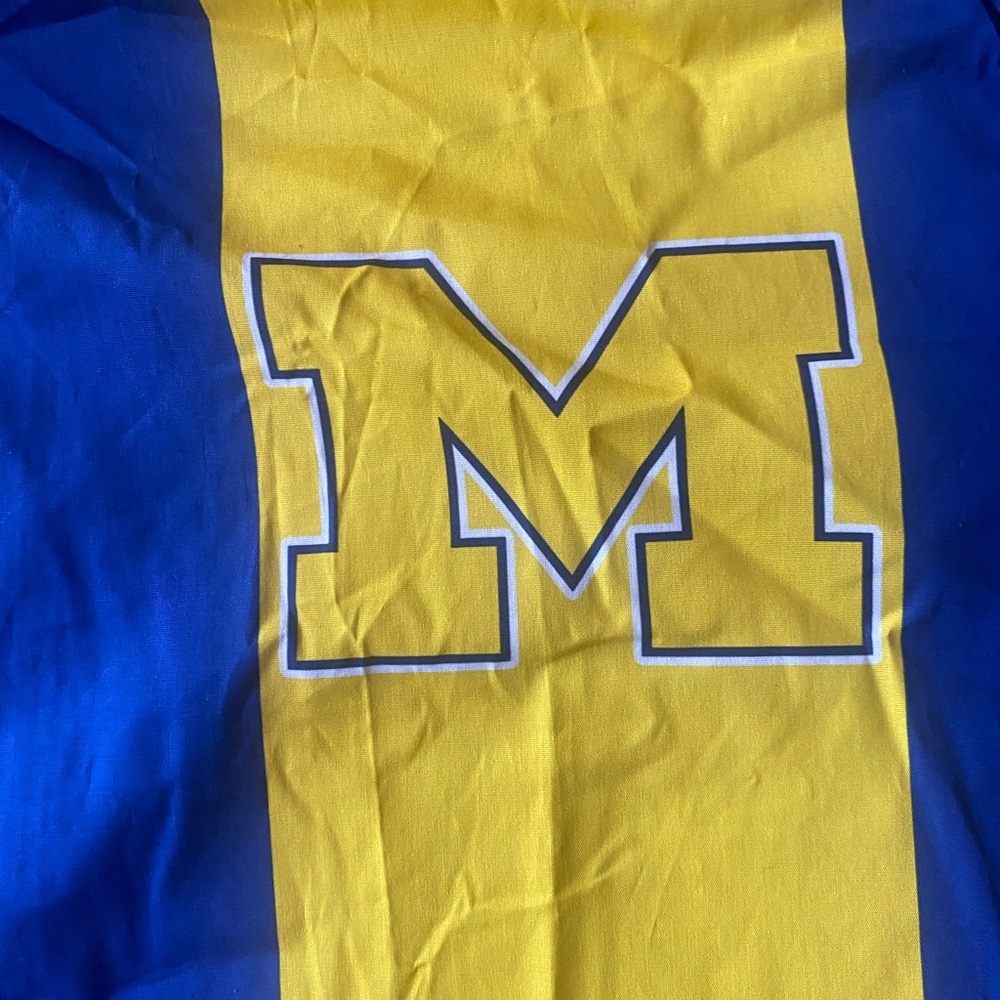 NWOT Michigan Wolverines Button-down 2XL Q87‎ - Picture 2 of 3